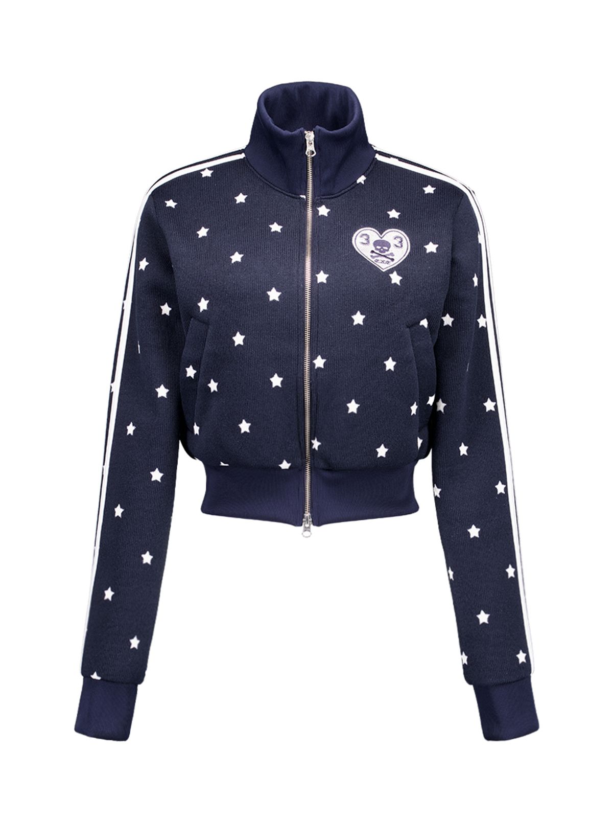셋업이엑스이(SETUP-EXE) STAR SPORTY ZIP-UP / NAVY