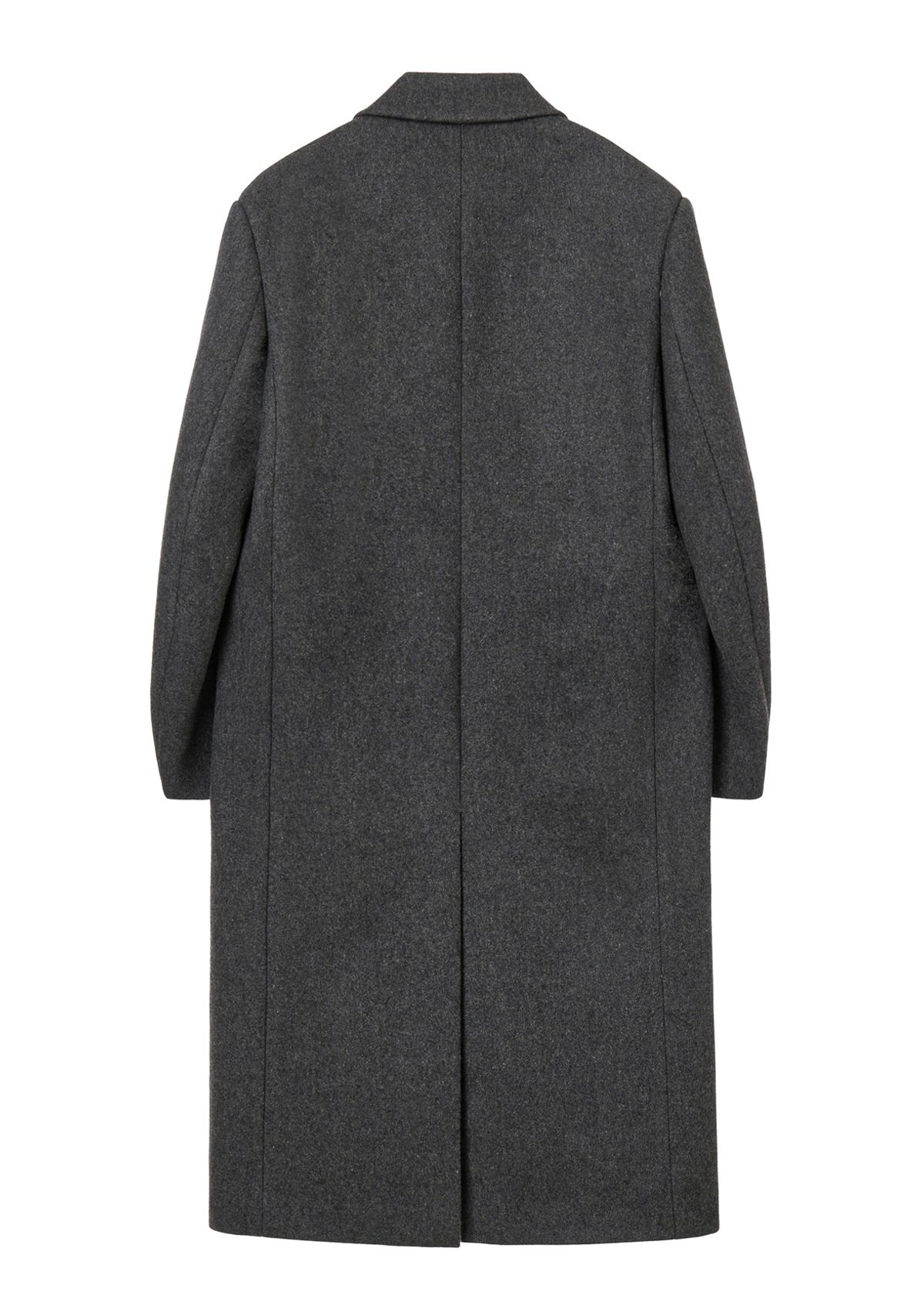 세비지(SAVAGE) Single Chesterfield Coat - Grey