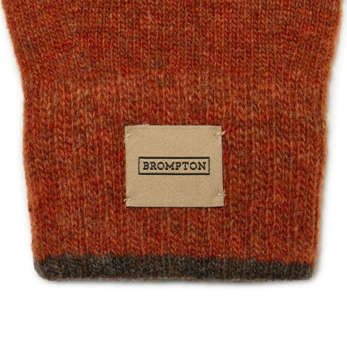 브롬톤 런던(BROMPTON LONDON) LABEL POINT WOOL GLOVE - ORANGE (P244AGL210)