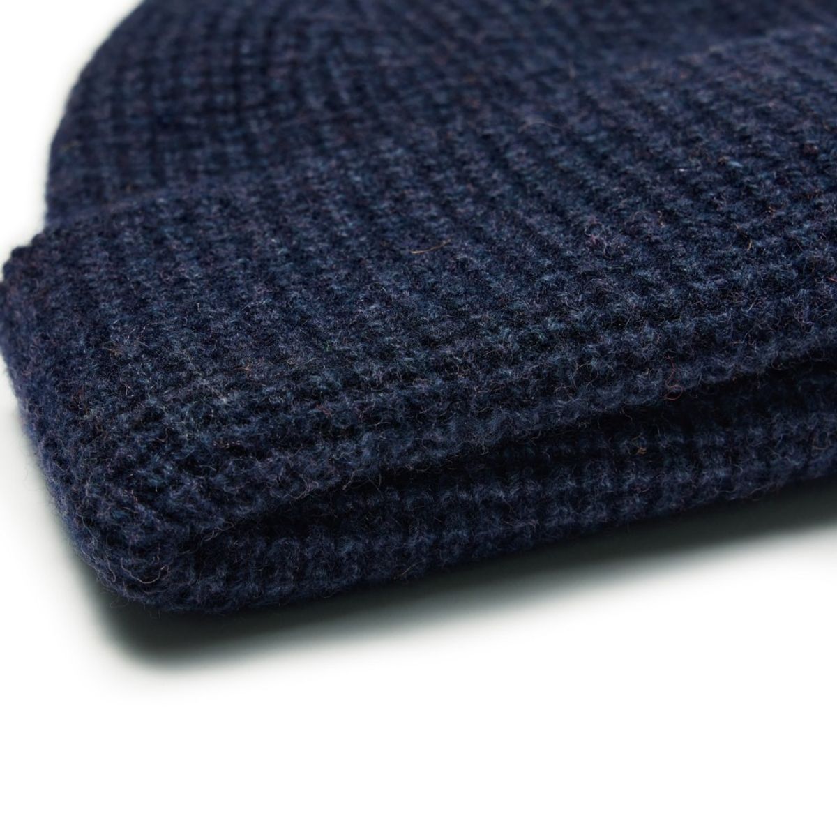 브롬톤 런던(BROMPTON LONDON) WOOL BLEND BEANIE - D/NAVY (P244AHA214)