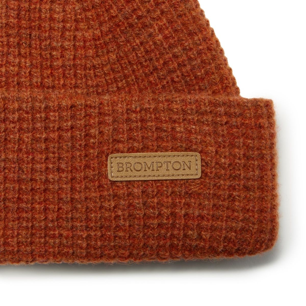 브롬톤 런던(BROMPTON LONDON) WOOL BLEND BEANIE - ORANGE (P244AHA214)