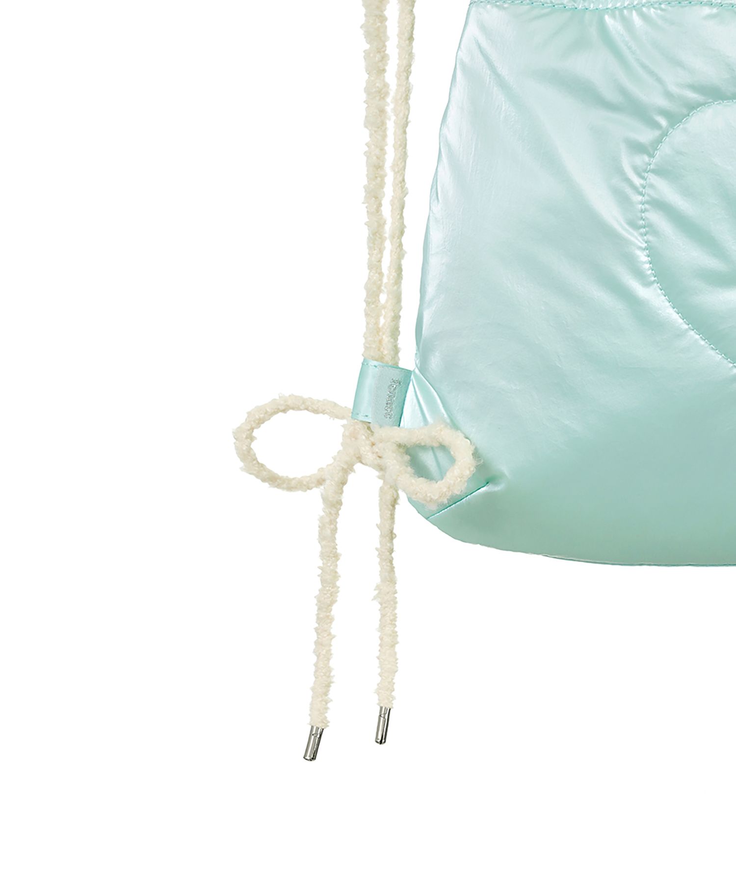 MUSINSA | fennec HEART STRING BAG - MINT