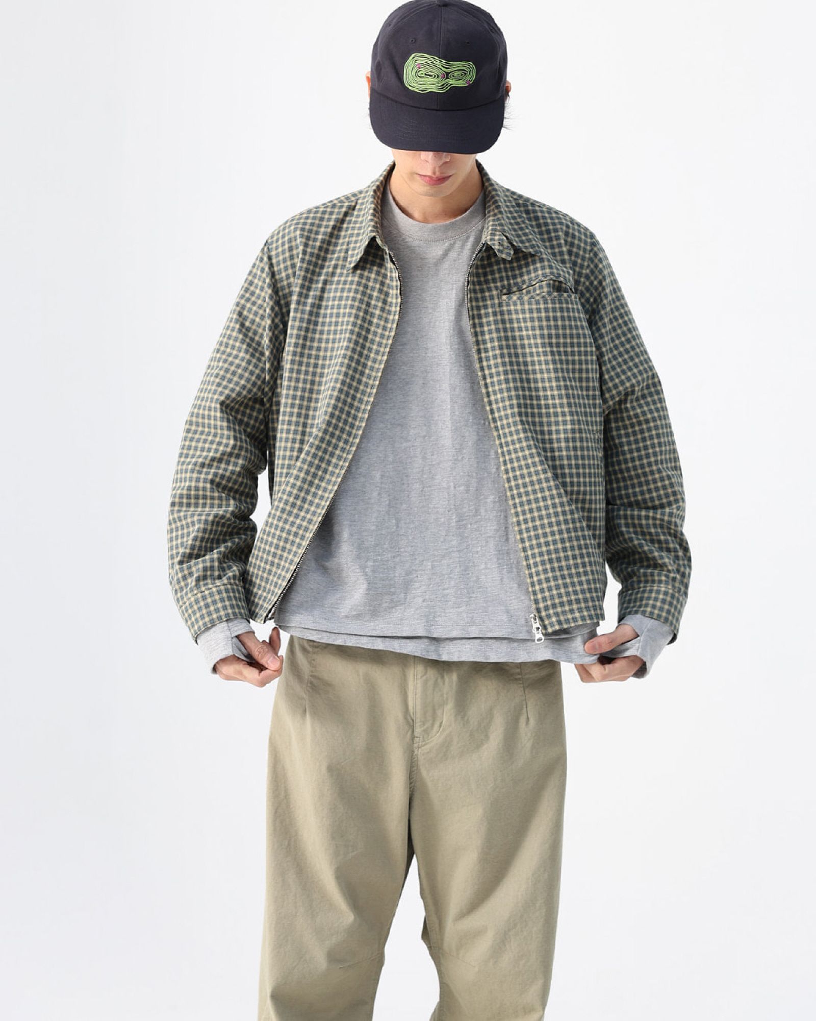 MUSINSA公式 | 999HUMANITY Coexistence Cap (Purple Charcoal)