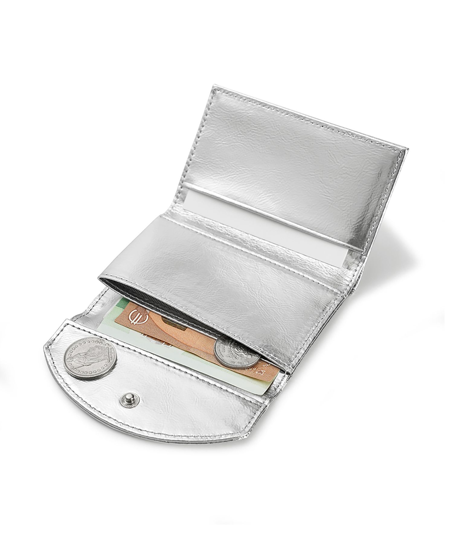 ★Fennec★ [20% coupon]ARC WALLET SILVER MUSINSA | fennec ARC WALLET - SILVER