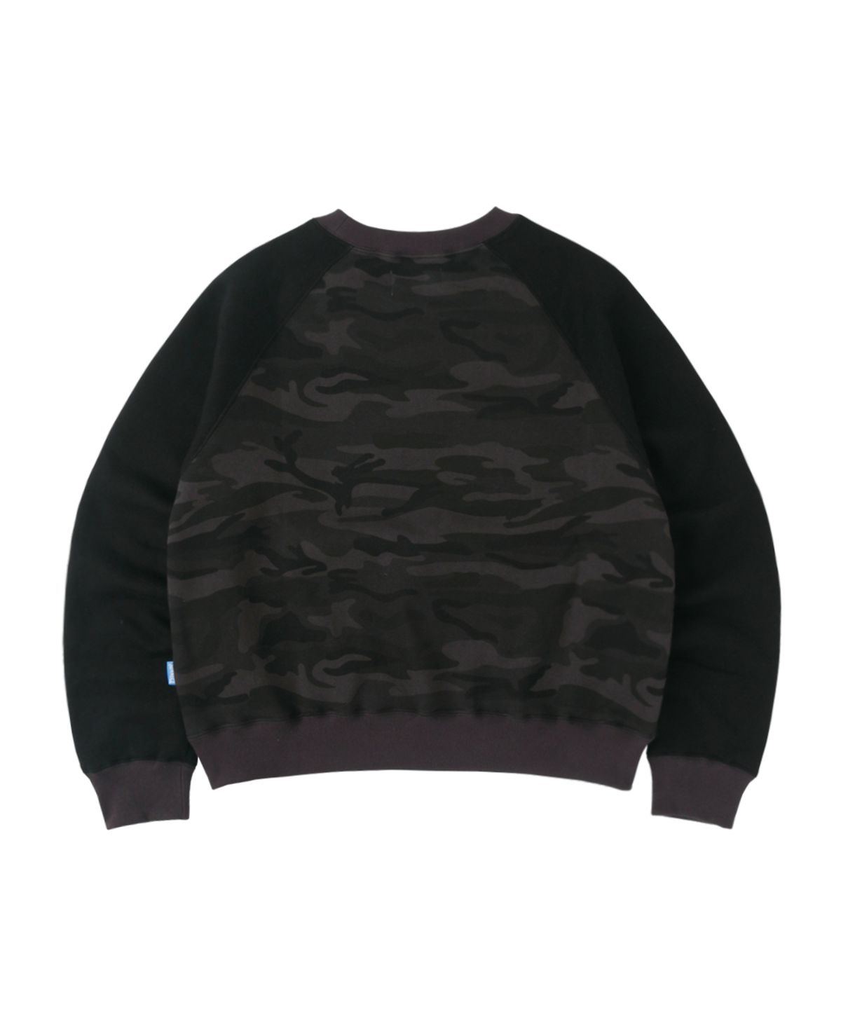써넥트(SUNNECT) W.A.M. Raglan Sweatshirt - Black