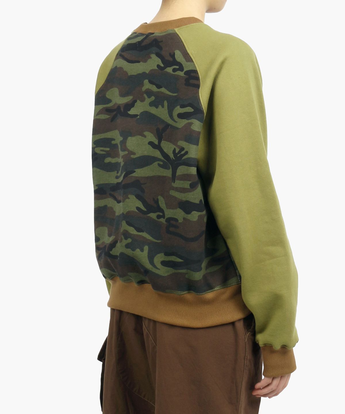 써넥트(SUNNECT) W.A.M. Raglan Sweatshirt - Green