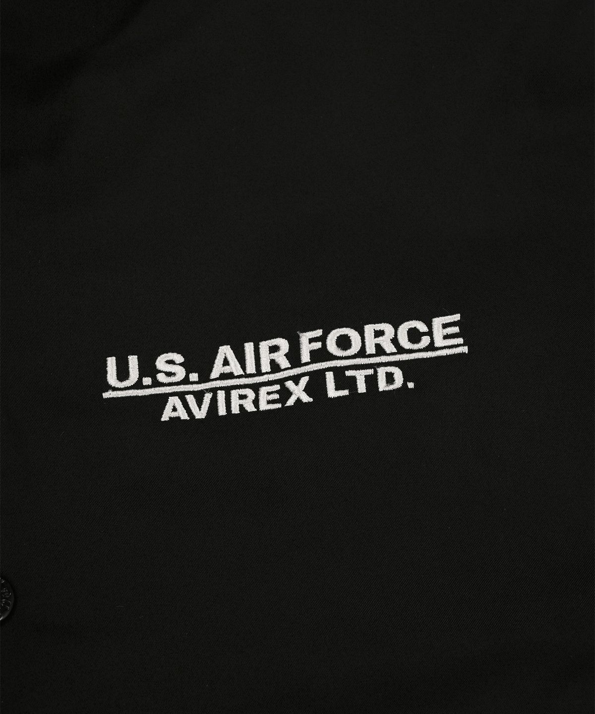 아비렉스(AVIREX) 스탠실 프린트 자켓 / 7834252036 블랙
