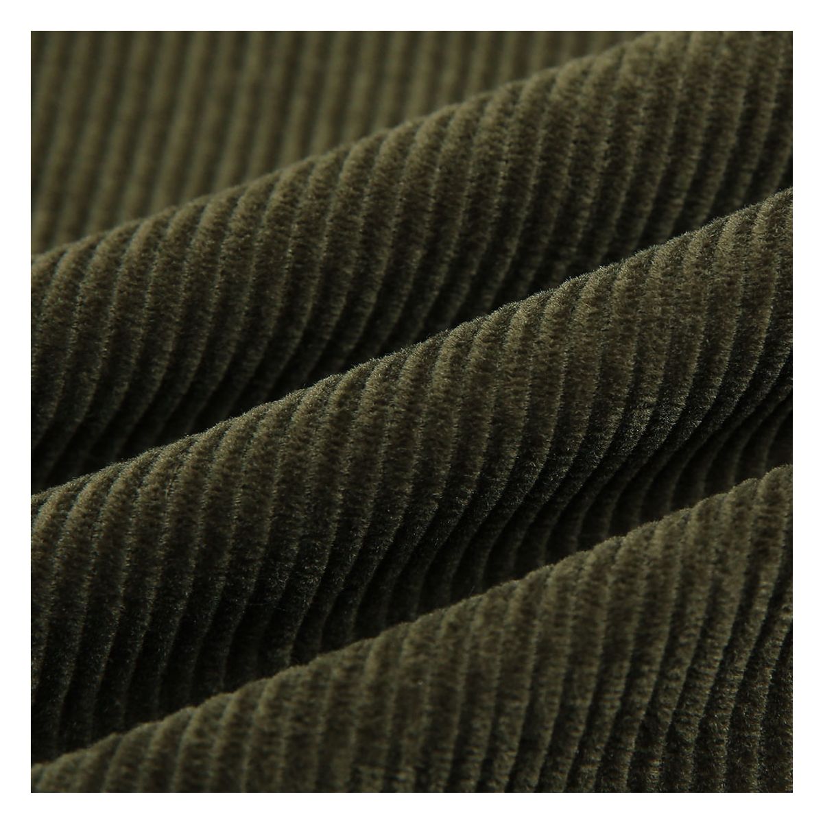솔티(SORTIE) 8Wale Corduroy Side Trousers (Khaki)