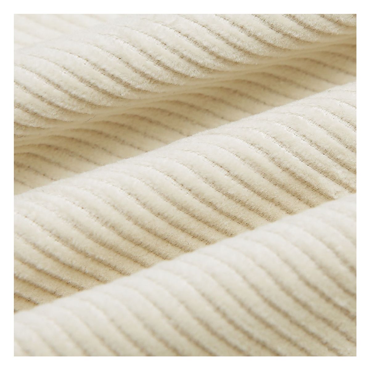 솔티(SORTIE) 8Wale Corduroy Side Trousers (Ivory)