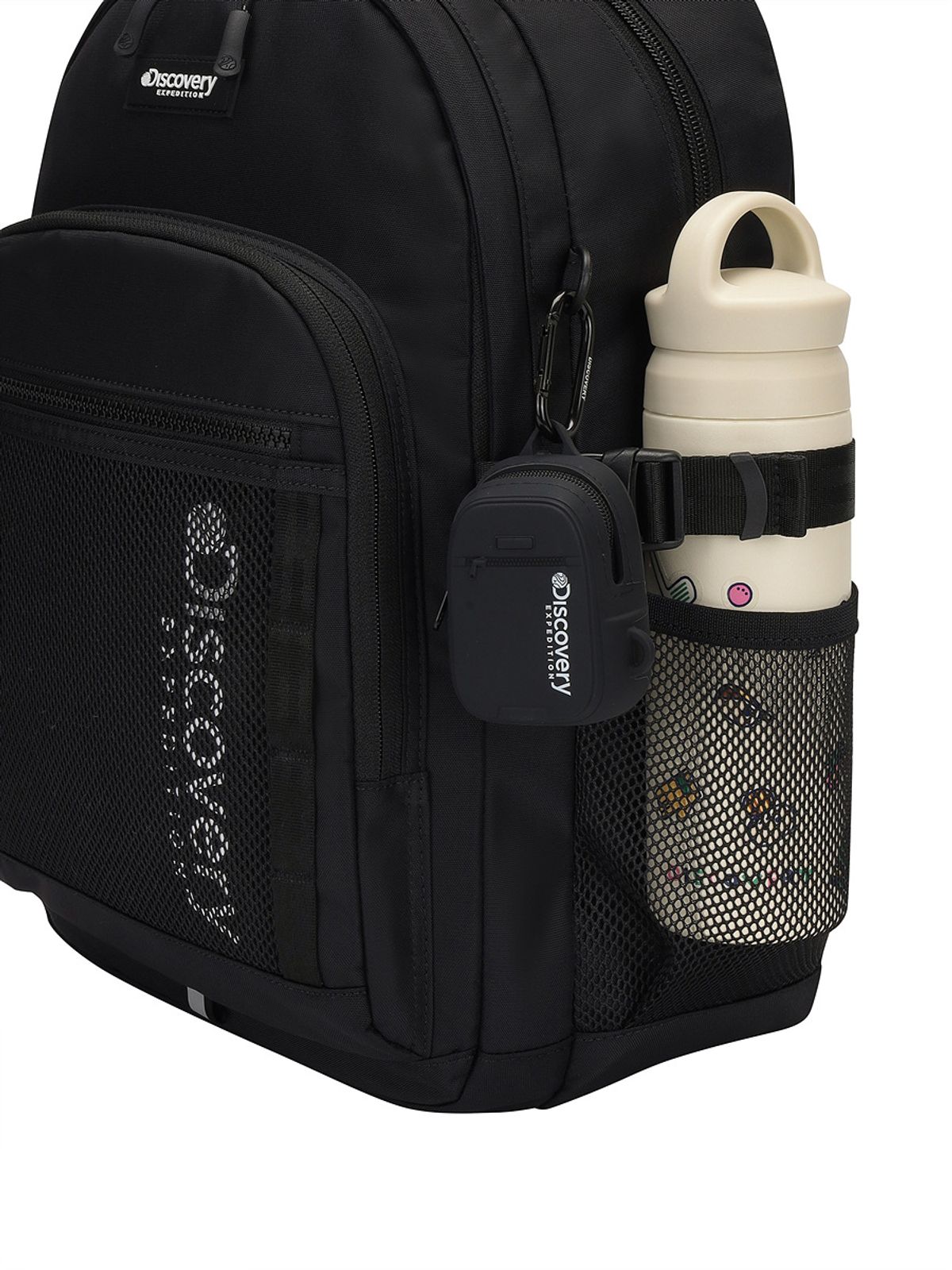 디스커버리 키즈(DISCOVERY KIDS) [20L] 라이크 에어 하이퍼 백팩 (BLACK)