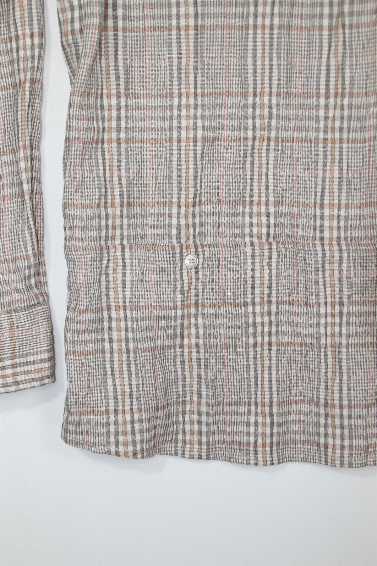 래깅툴즈(LAGGINGTOOLS) Natural Check Pattern Shirt_____beige
