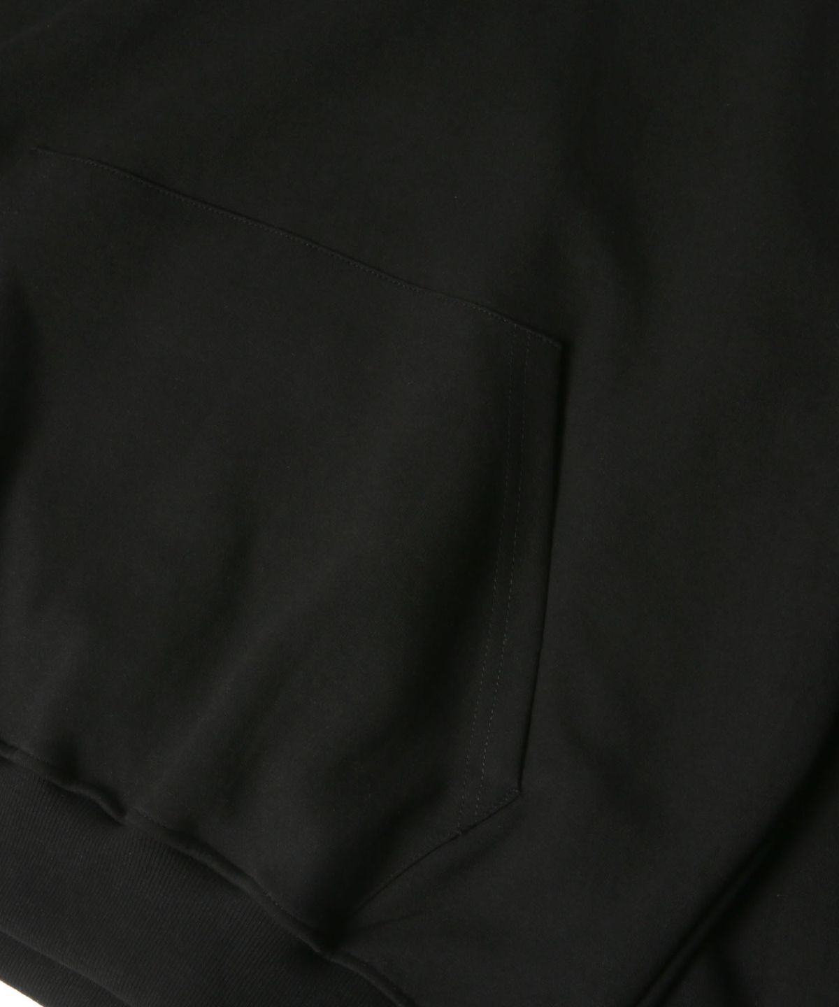 뎃츠잇(THAT'S IT) 심플리 레이어링 오버핏 후드_블랙