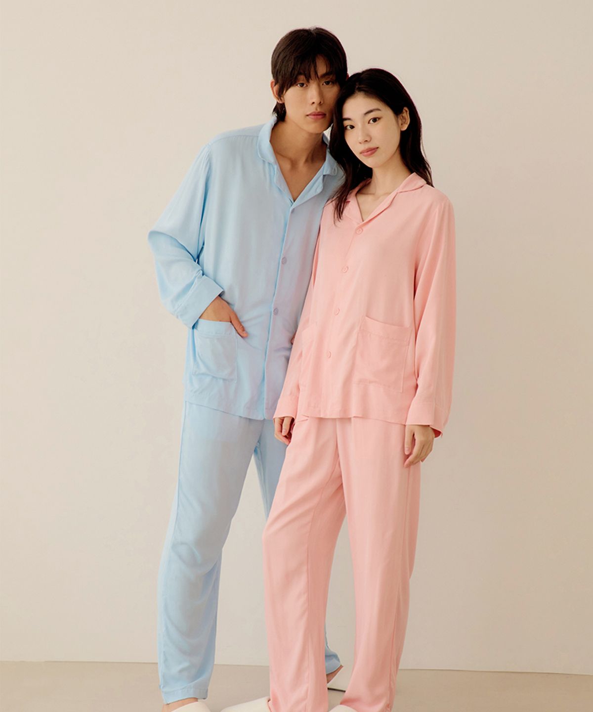 마른파이브(MARN5) 스너글리 모달 파자마 믹스 앤 매치 세트_5colors
