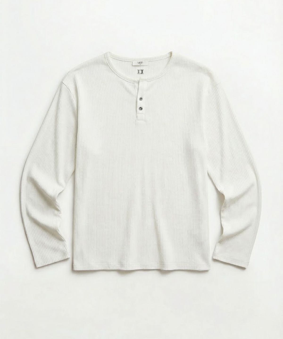 엘무드(LMOOD) 헨리 LD 리브드 롱슬리브 티셔츠 ( 3 COLOR )