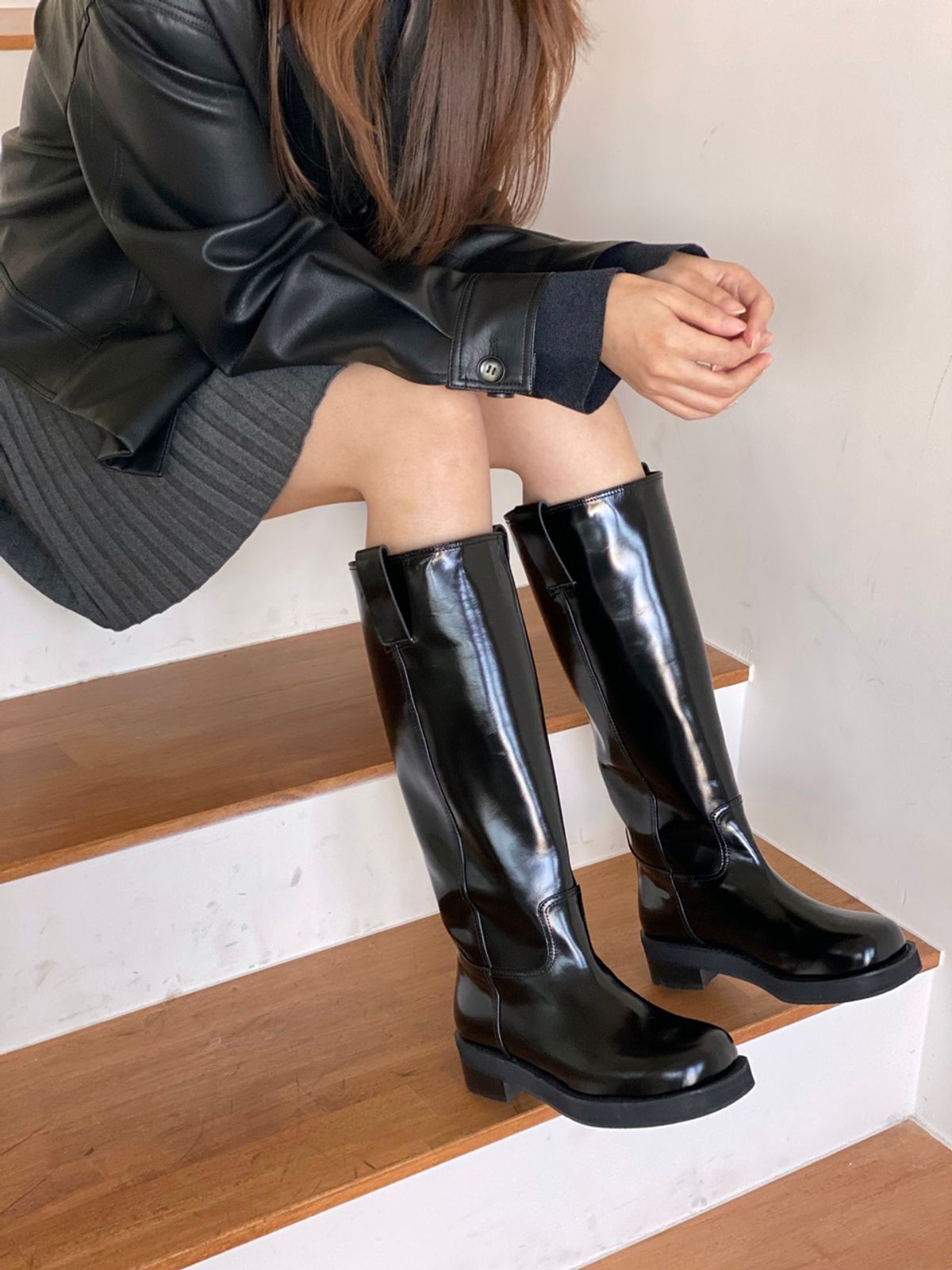 쥬다르(JEU DART) neo modern long boots