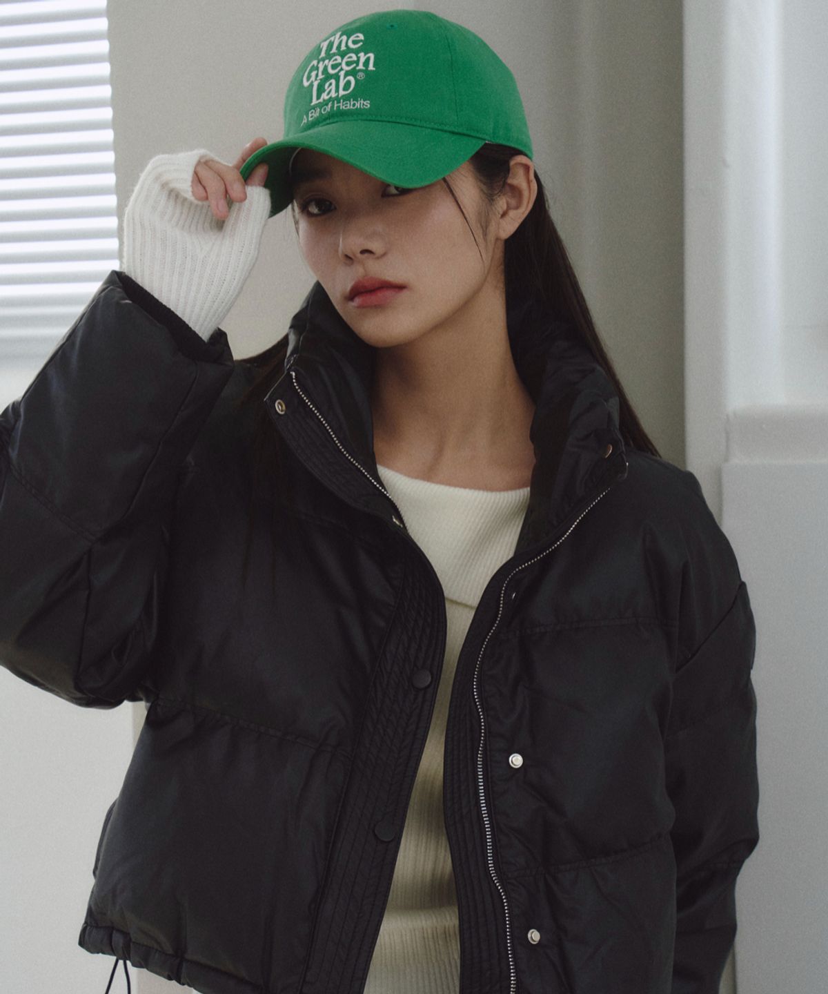 더그린랩(THE GREEN LAB) 골지 핸드워머 [아이보리]
