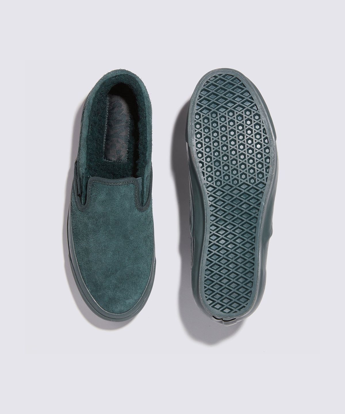 반스(VANS) MTE 슬립온 리이슈 98 - (섀그 스웨이드) 그린 게이블 / VN000CWA2LN1