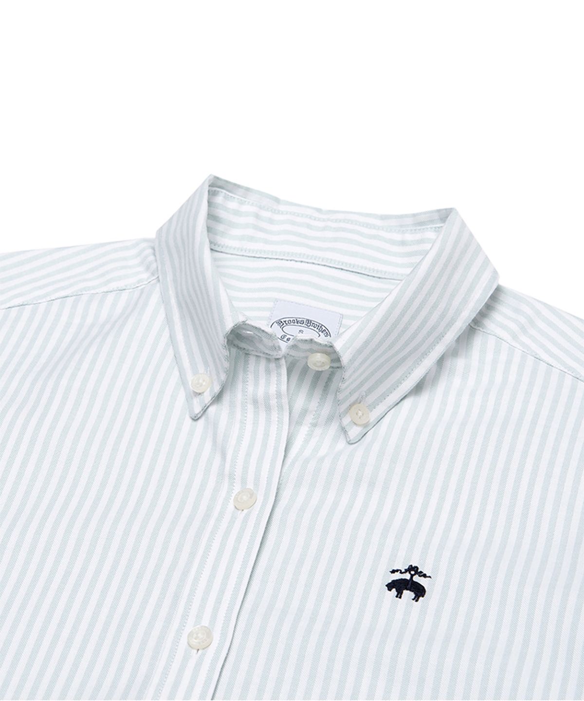 브룩스 브라더스(BROOKS BROTHERS) [여성] 24SS 여성 OCBD 셔츠 (그린) (BBTHWB0343IES)