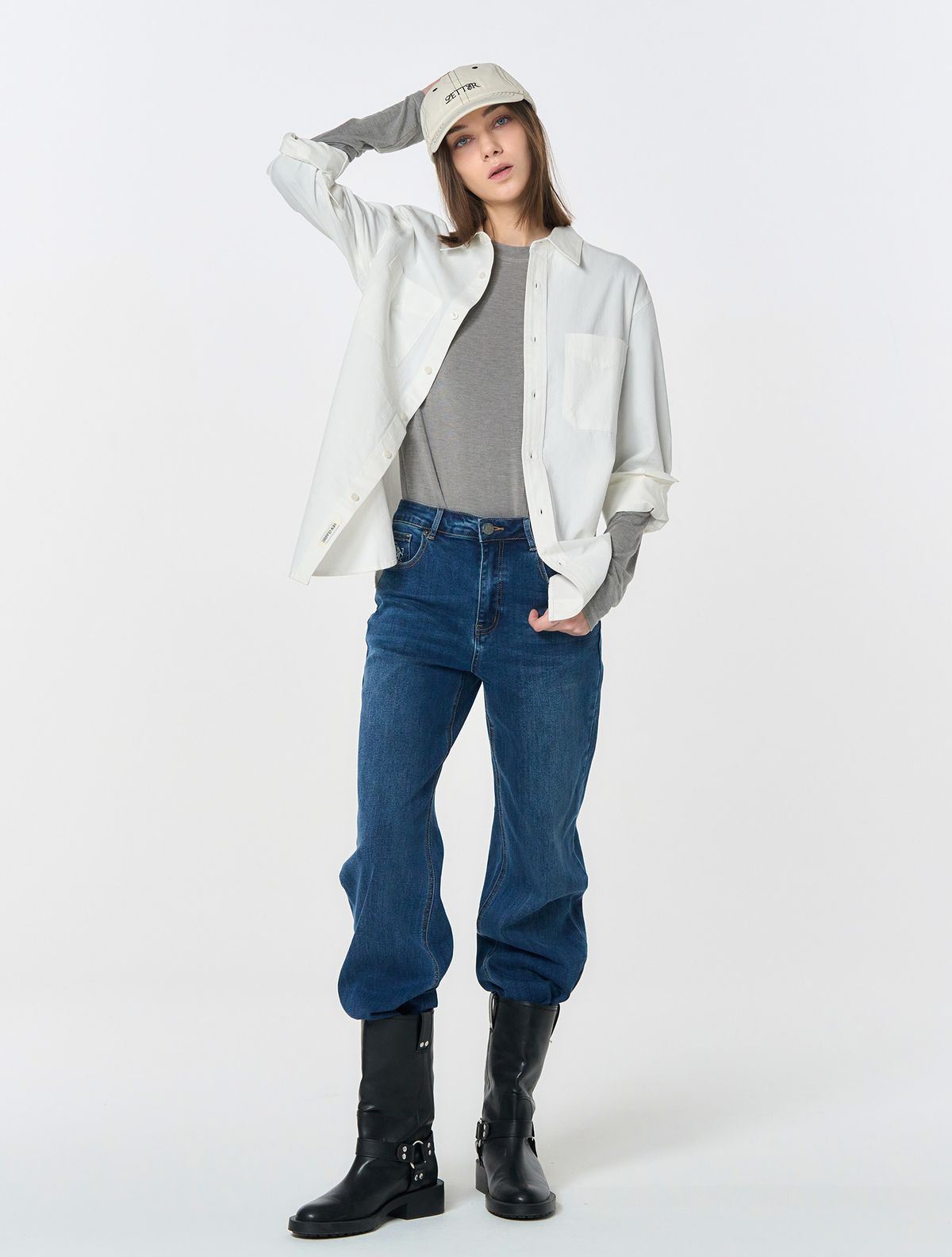 제너럴아이디어(GENERALIDEA) UNISEX 레터 자수 볼캡 [4COL] / SBD4U91007
