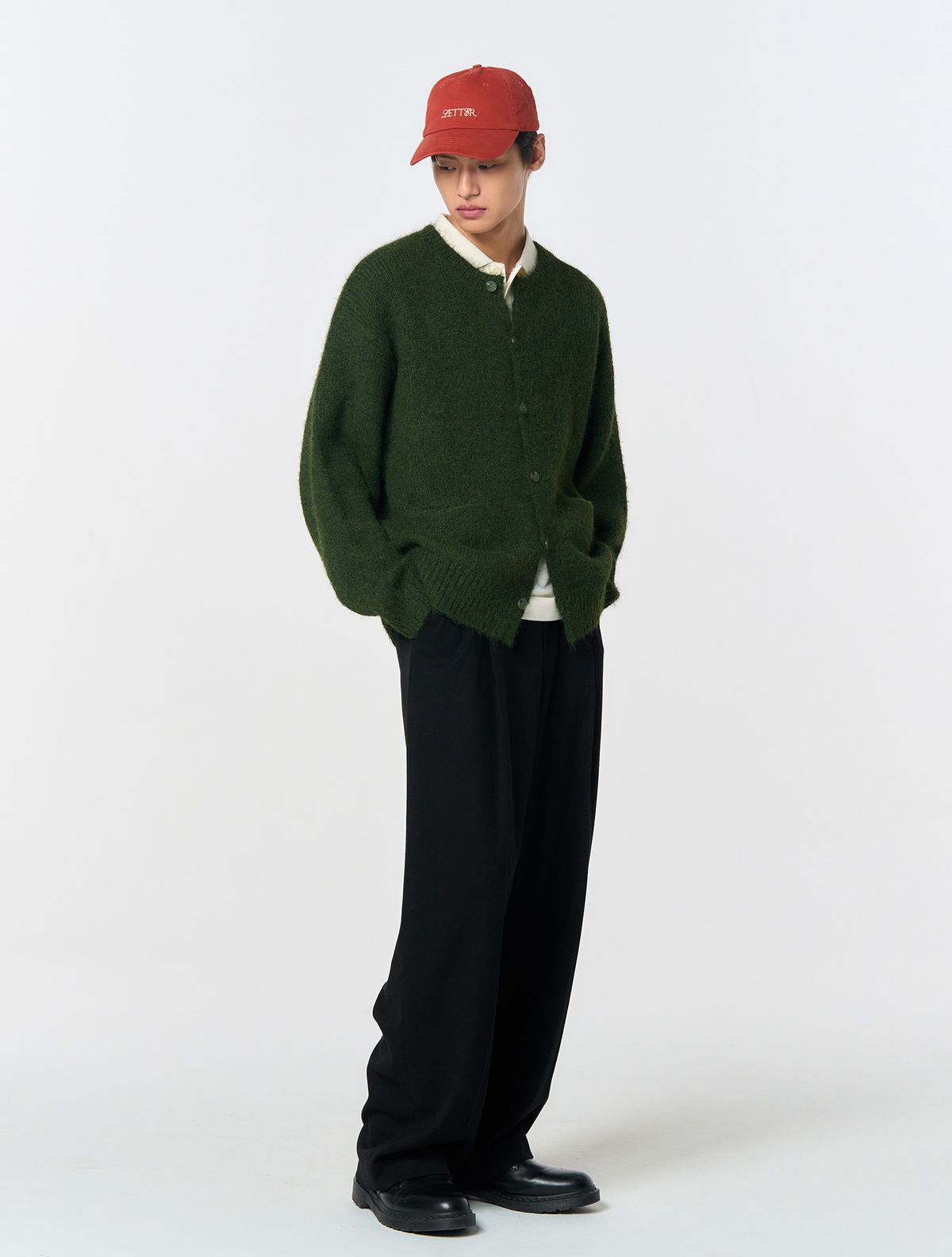 제너럴아이디어(GENERALIDEA) UNISEX 레터 자수 볼캡 [4COL] / SBD4U91007