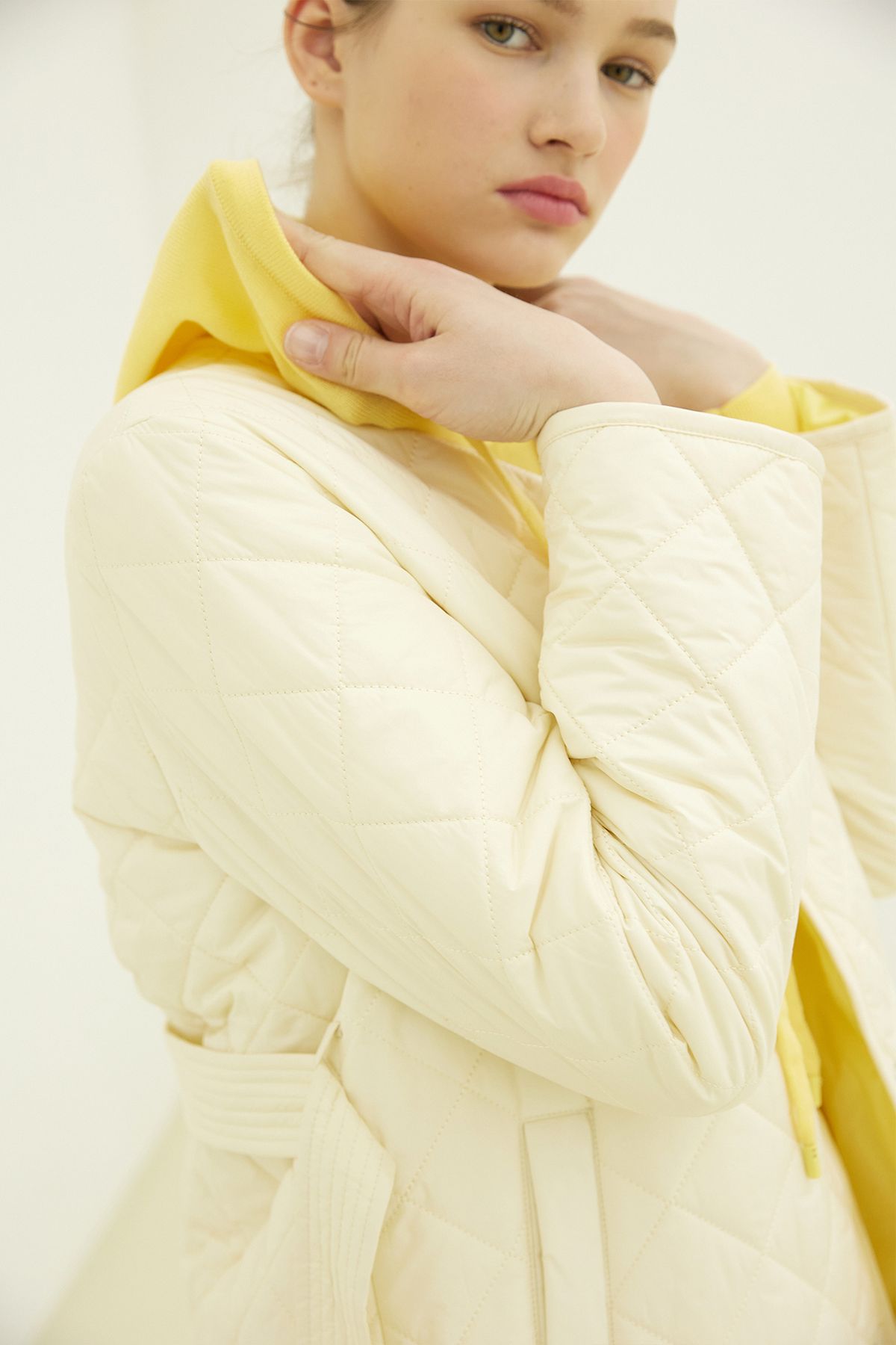 라펠 소로브(LAFELSORTOF) 퀼티드 패딩 점퍼