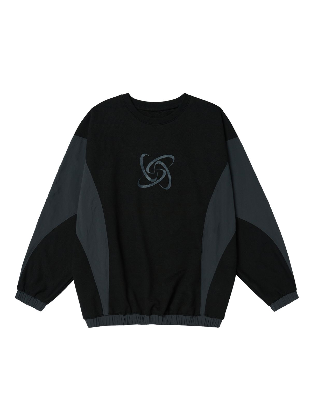 소겐(SOGEN) LOGO NYLON COLORED CREWNECK MTM (black)