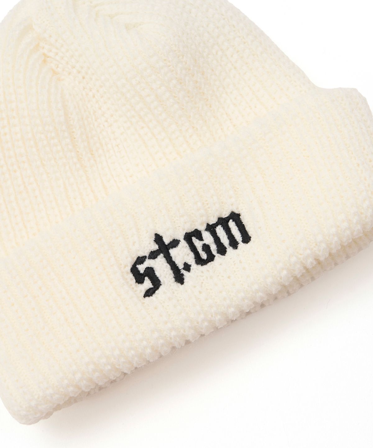 스티그마(STIGMA) STGM Logo Classic Beanie Ivory