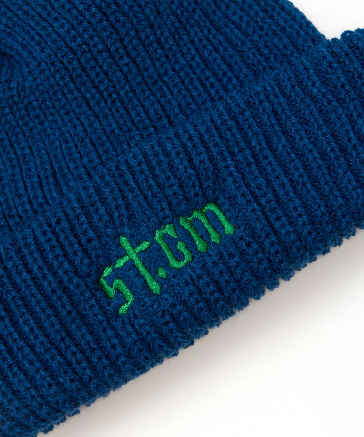 스티그마(STIGMA) STGM Logo Classic Beanie Navy