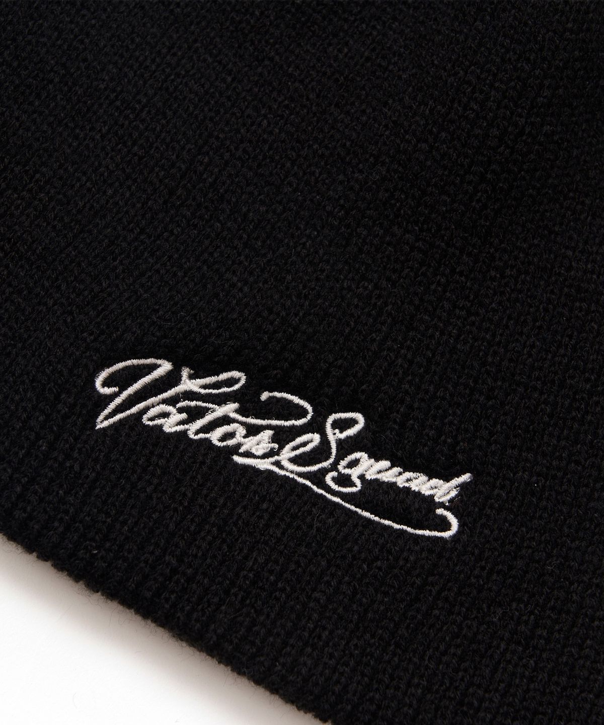 스티그마(STIGMA) Vatos Squad Embroidered Beanie Black