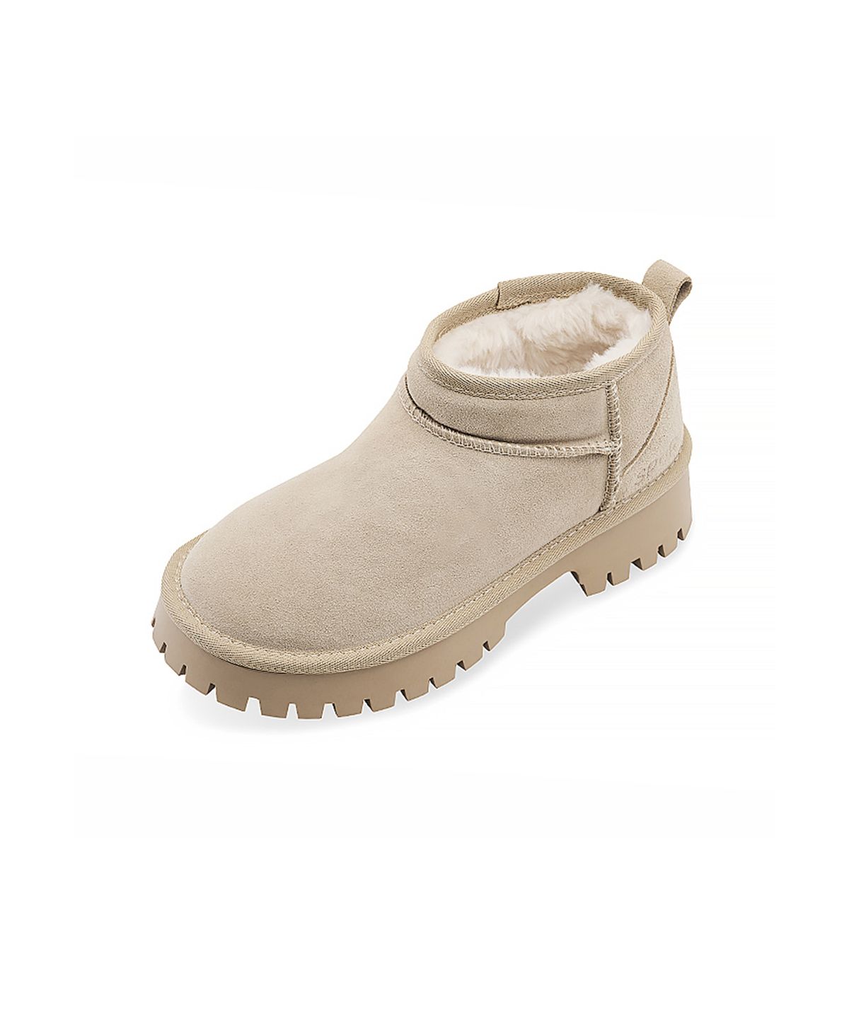 스퍼(SPUR) Lambs Wool 천연소가죽 양털 숏 부츠 5cm -SA9044 (3color)