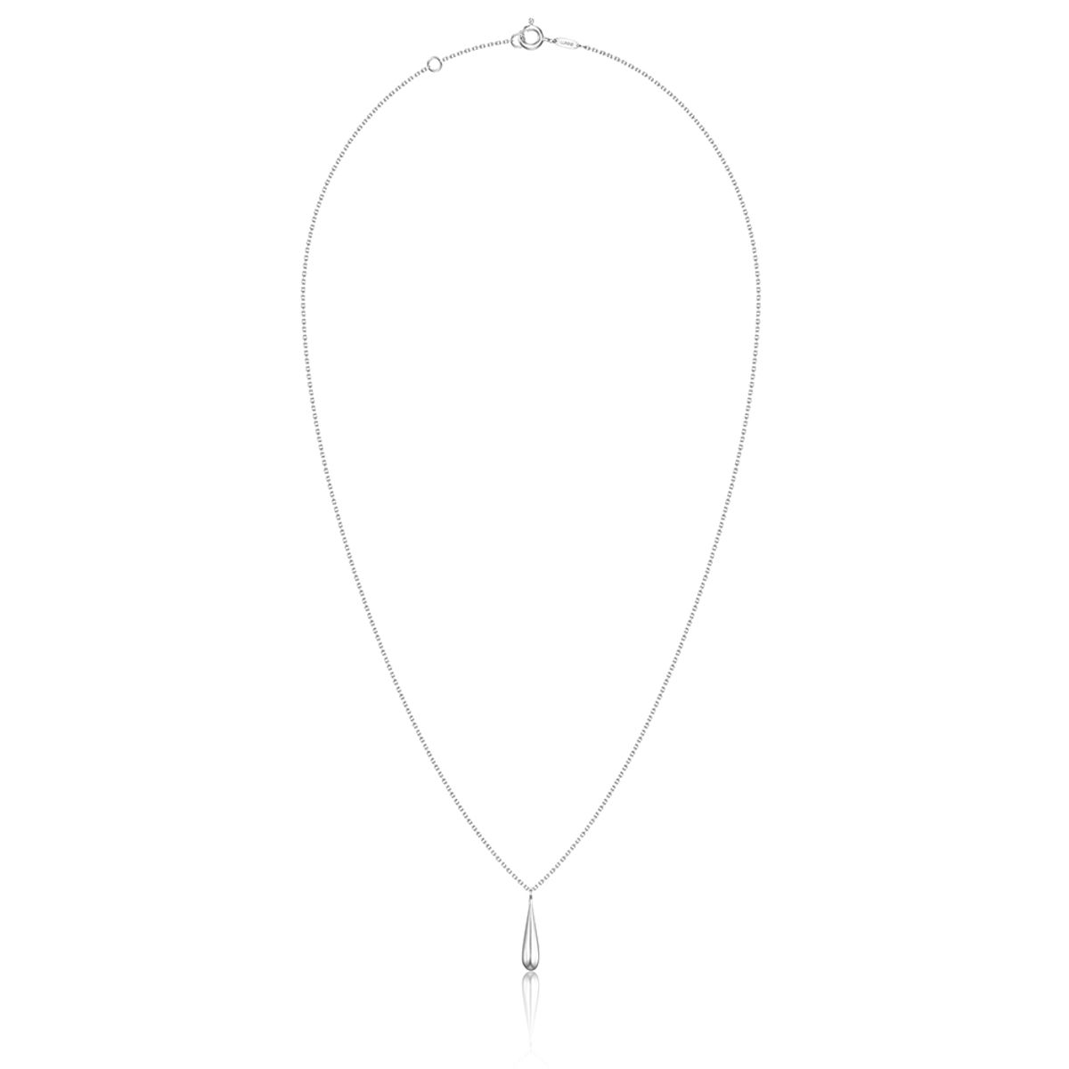 룬느(LUNNE) 14k 솔리드 레인드롭 롱 목걸이 (14k골드) LFN22