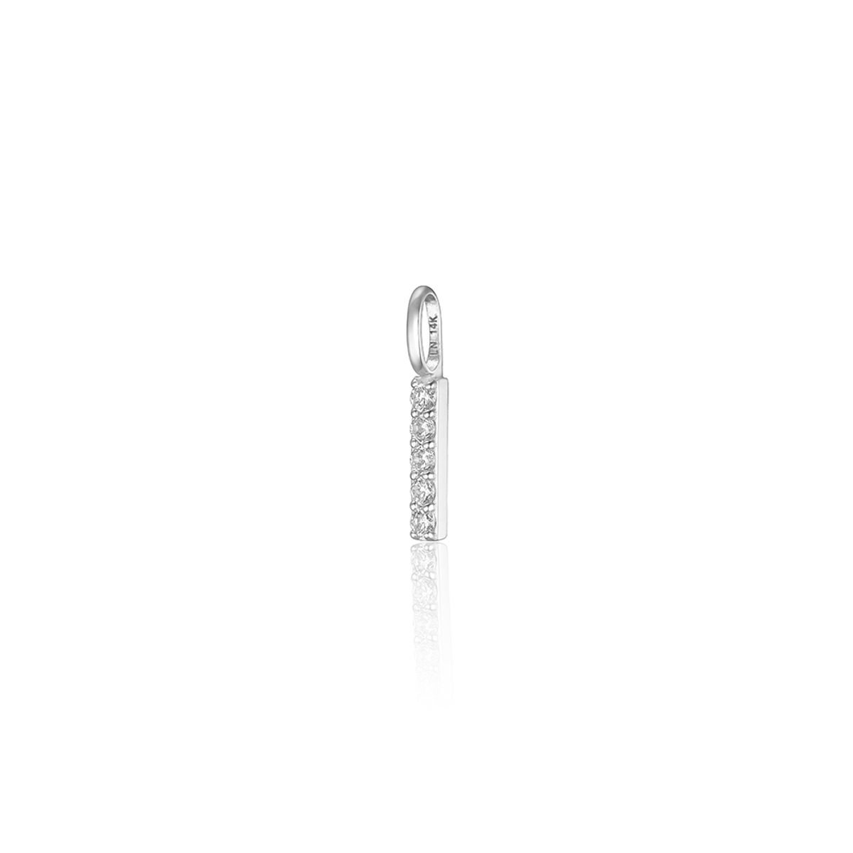 룬느(LUNNE) 14k 다이아몬드 스틱바 펜던트 (14k골드) LCP01