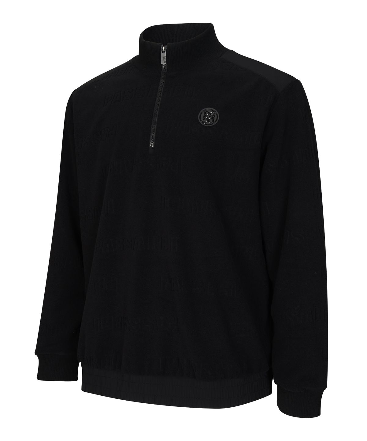 파사디 골프(PASSARDI GOLF) 뒷판우븐패치 바람막이 반집업