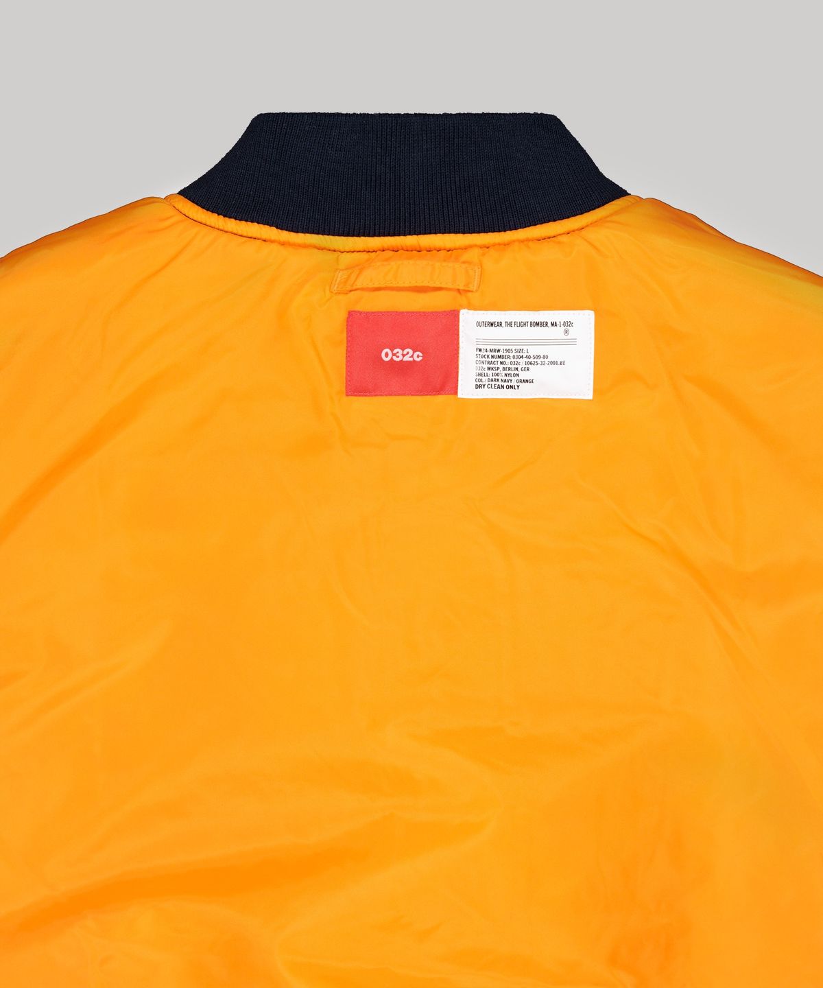 032씨(032C) (U) 알파 인더스트리 플라이트 봄버 다크 네이비 Alpha Industries THE FLIGHT BOMBER DARK NAVY