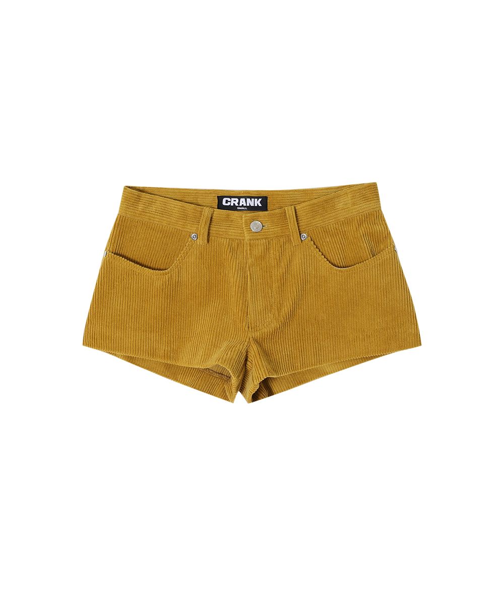 ★CRANK★CORDUROY MICRO SHORTS_MUSTARD★正規品/韓国直送料込 MUSINSA | CRANK Corduroy Micro Shorts_Mustard