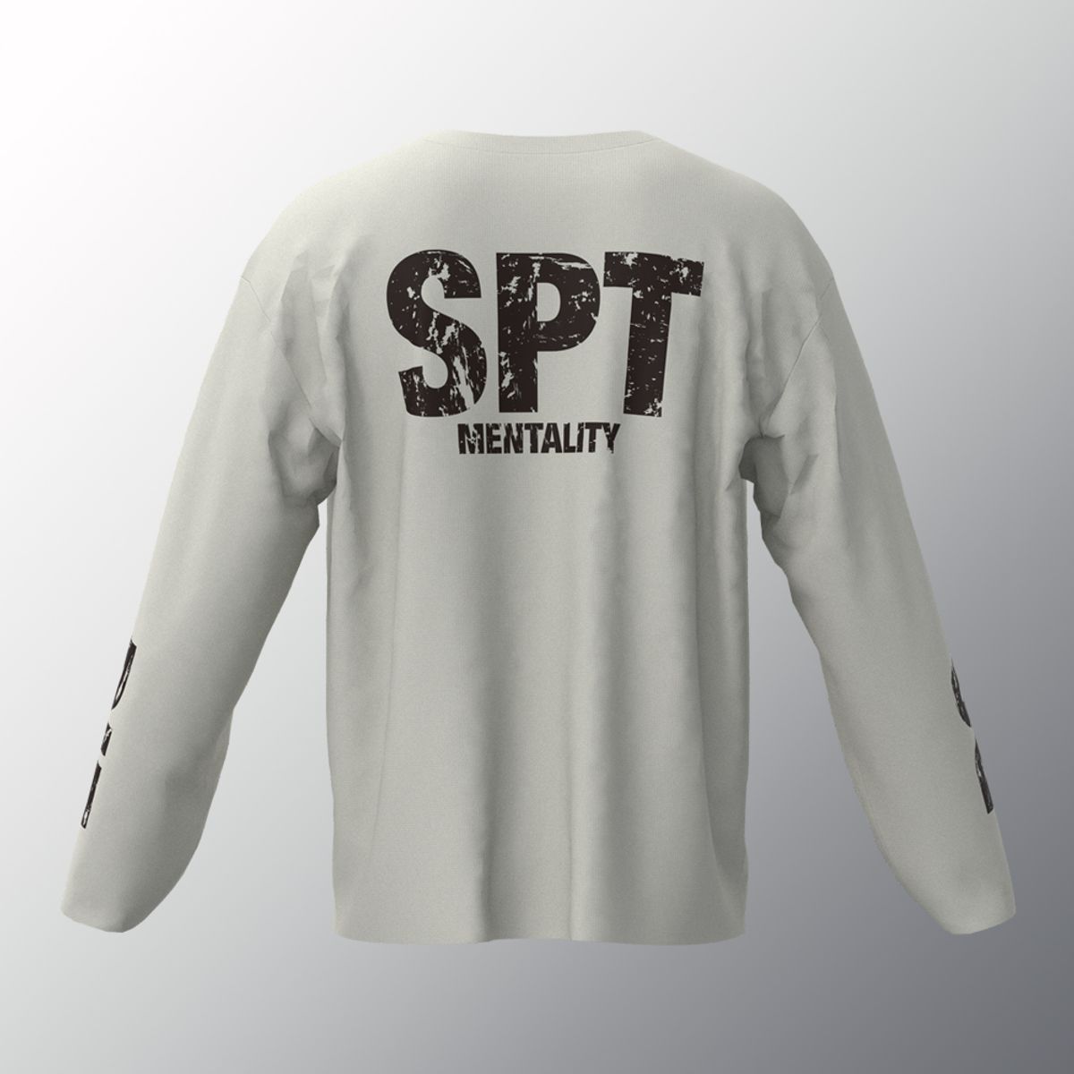 스포터(SPOTTER) SPT MENTALITY WARM UP WAFFLE LONG SLEEVE (OATMEAL)