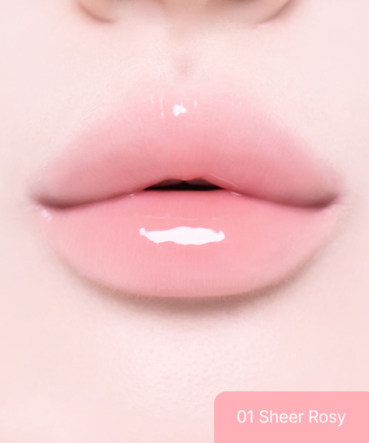 비온타임(BEONTIME) 비건 플러피 플럼퍼 키체인 10g (01 Sheer Rosy / 02 Mellow Peach)