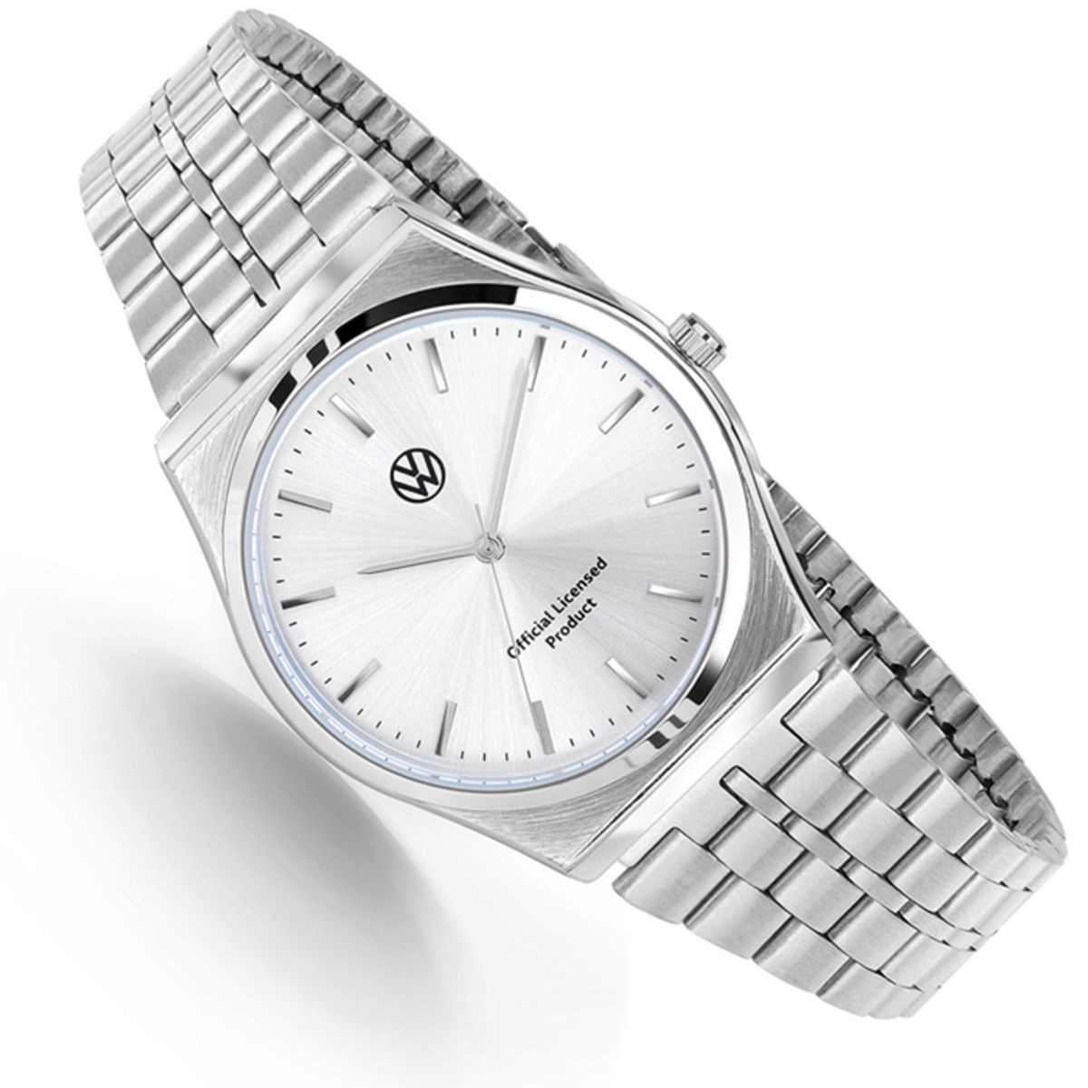 폭스바겐 와치(VOLKSVAGEN WATCH) 심플라운드 레트로 썬레이 실버