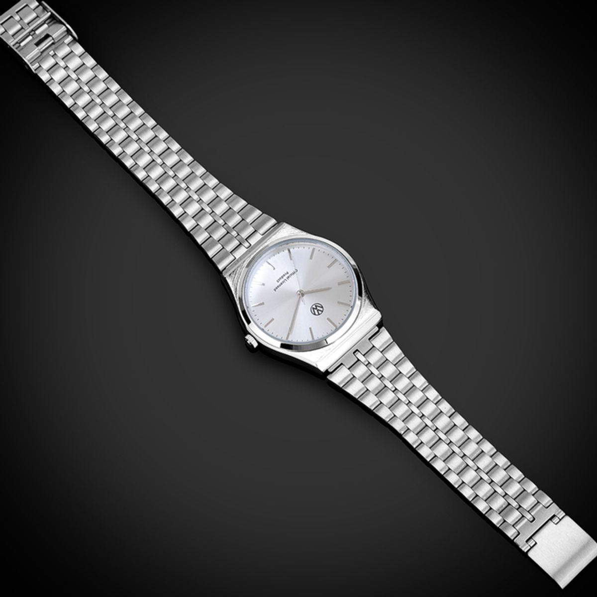 폭스바겐 와치(VOLKSVAGEN WATCH) 심플라운드 레트로 썬레이 실버