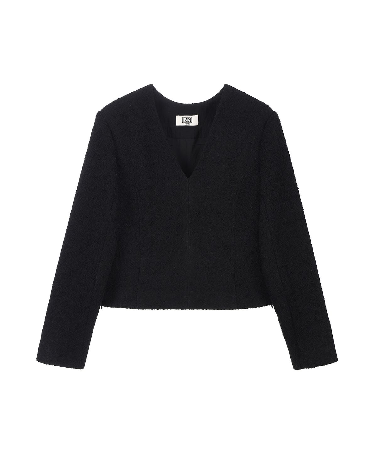 르네제이(RENEJ) BOBO Two-Way Tweed Top