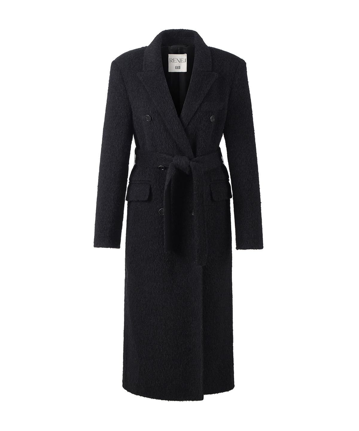 르네제이(RENEJ) Alpaca Tailored Oversize Long Coat