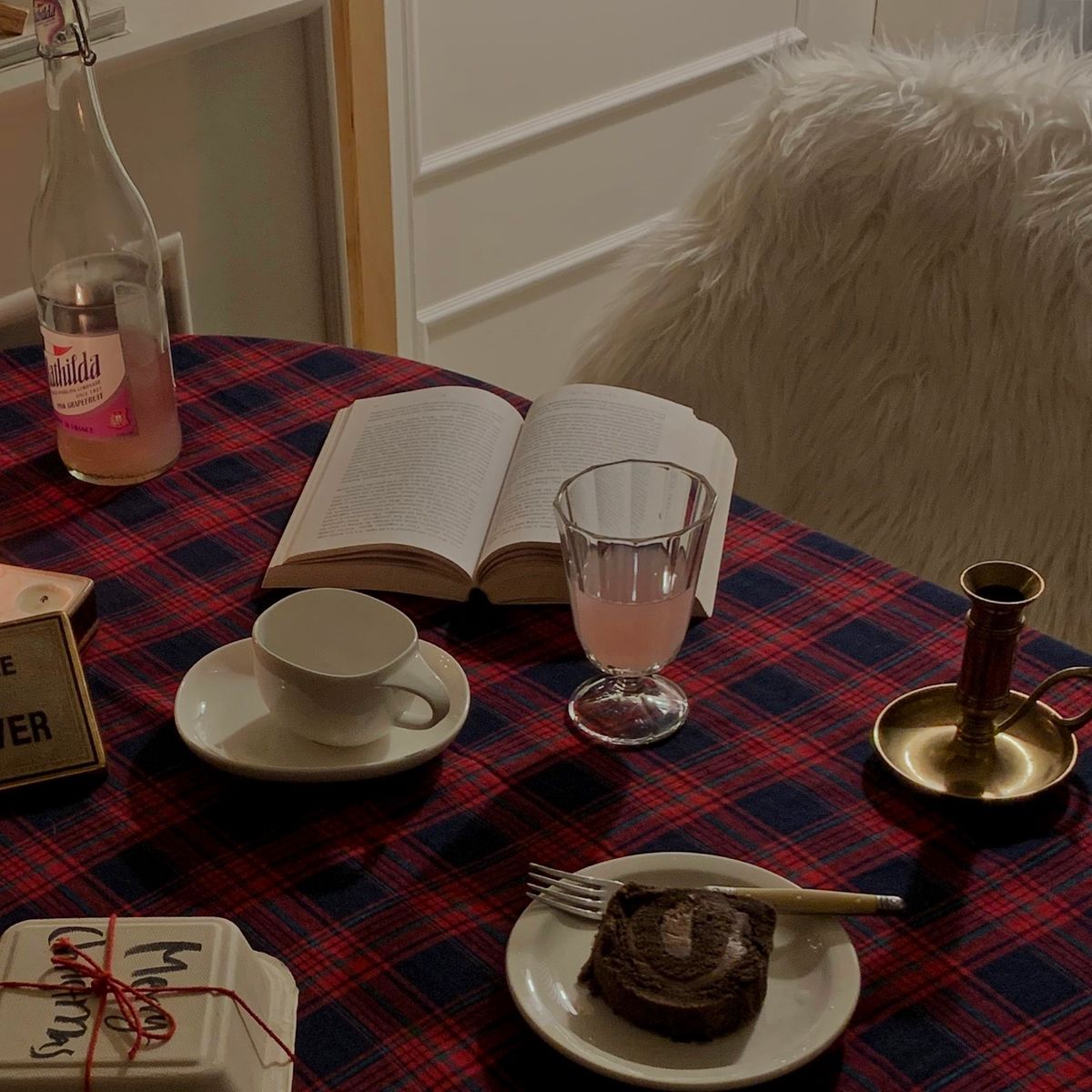 앨리건트 테이블(ELEGANT TABLE) 윈터 홀리데이 체크 크리스마스테이블보 3type