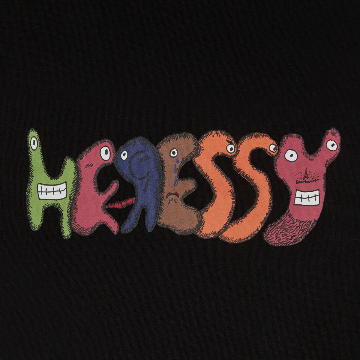 헤레시(HERESSY) EMOJI HOODIE BLACK