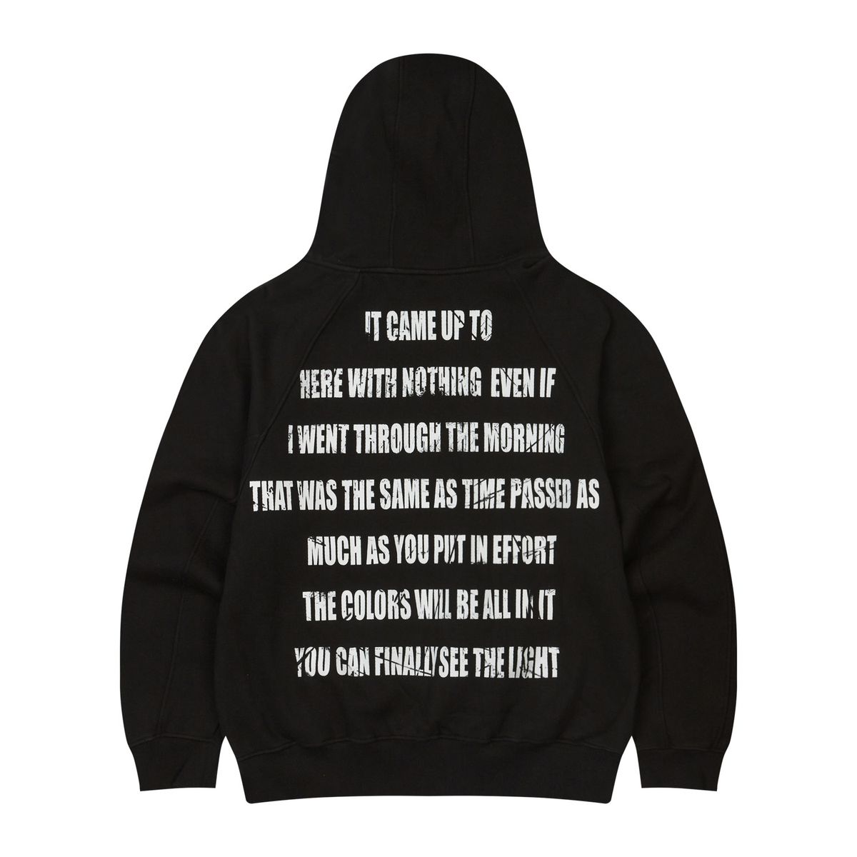 헤레시(HERESSY) HERESSY ZIP-UP HOODIE BLACK