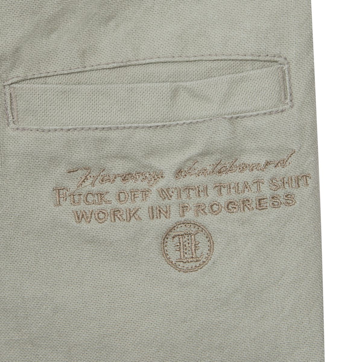 헤레시(HERESSY) F*CK OFF THAT SHIT WORK PANTS GRAY