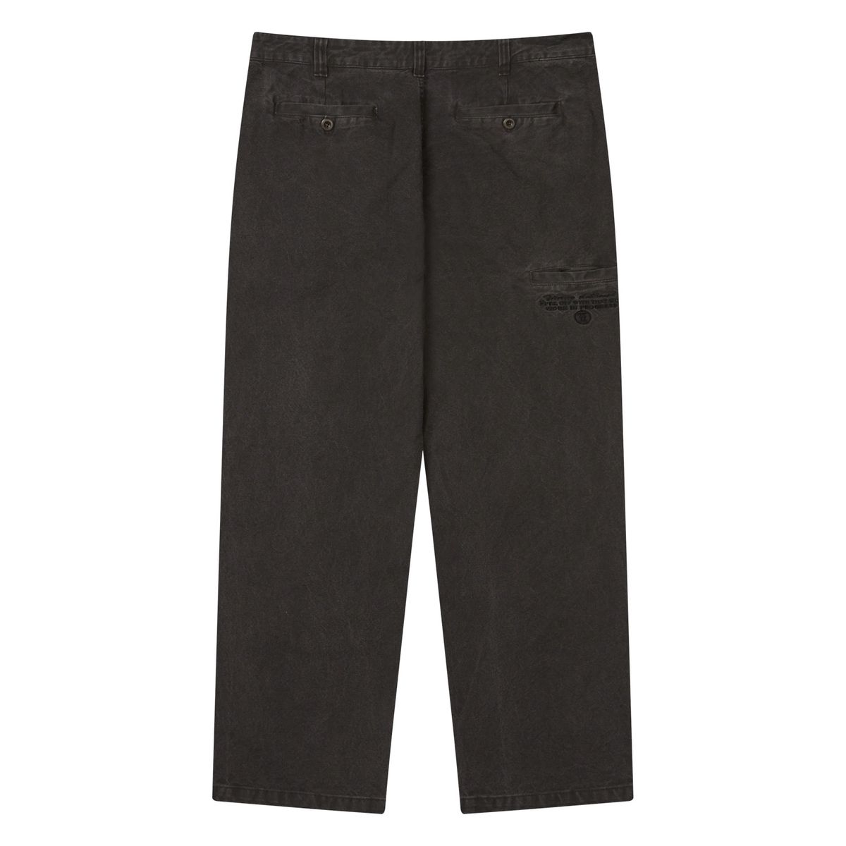 헤레시(HERESSY) F*CK OFF THAT SHIT WORK PANTS DARKBROWN