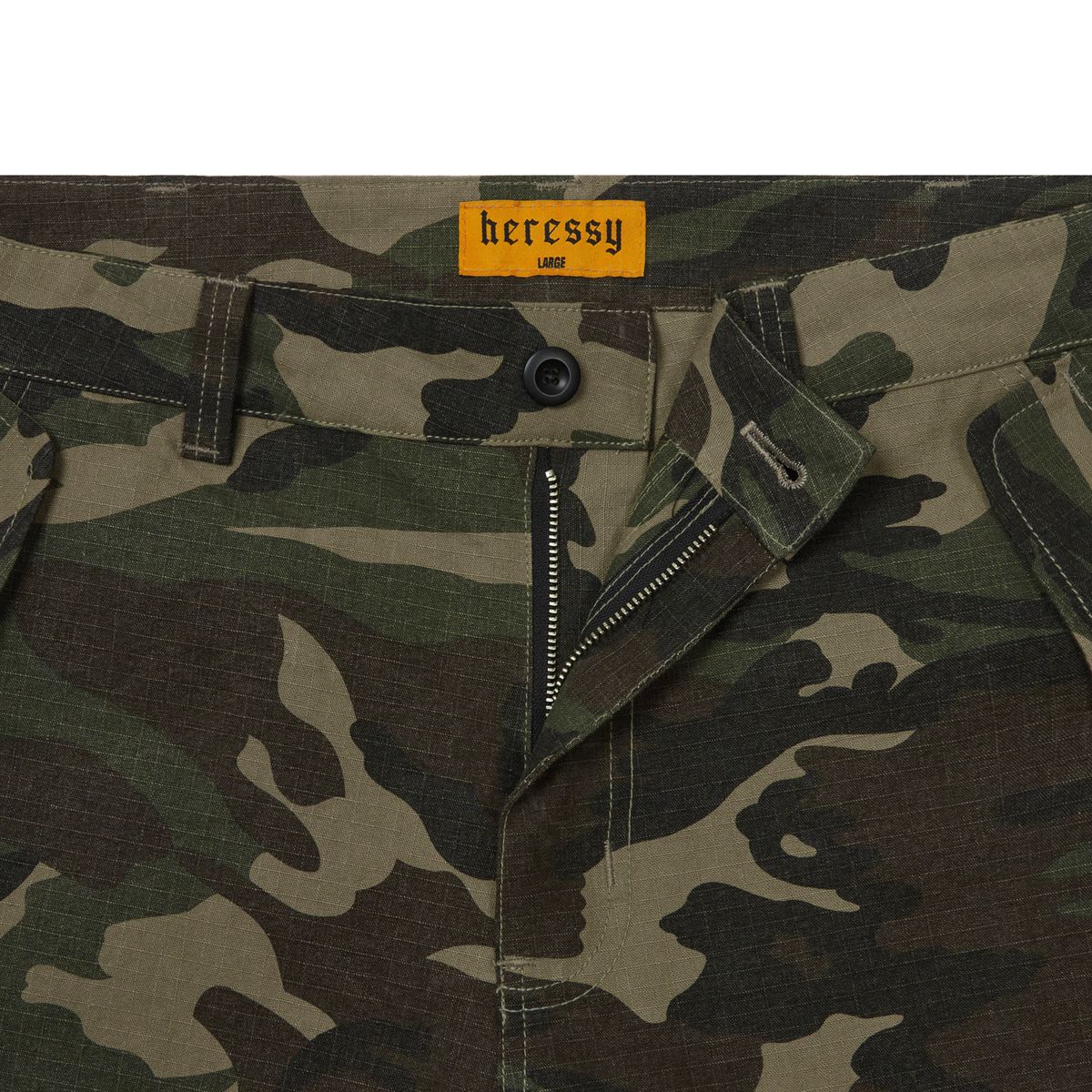 헤레시(HERESSY) HERESSY CARGO PARACHUTE PANTS CAMO