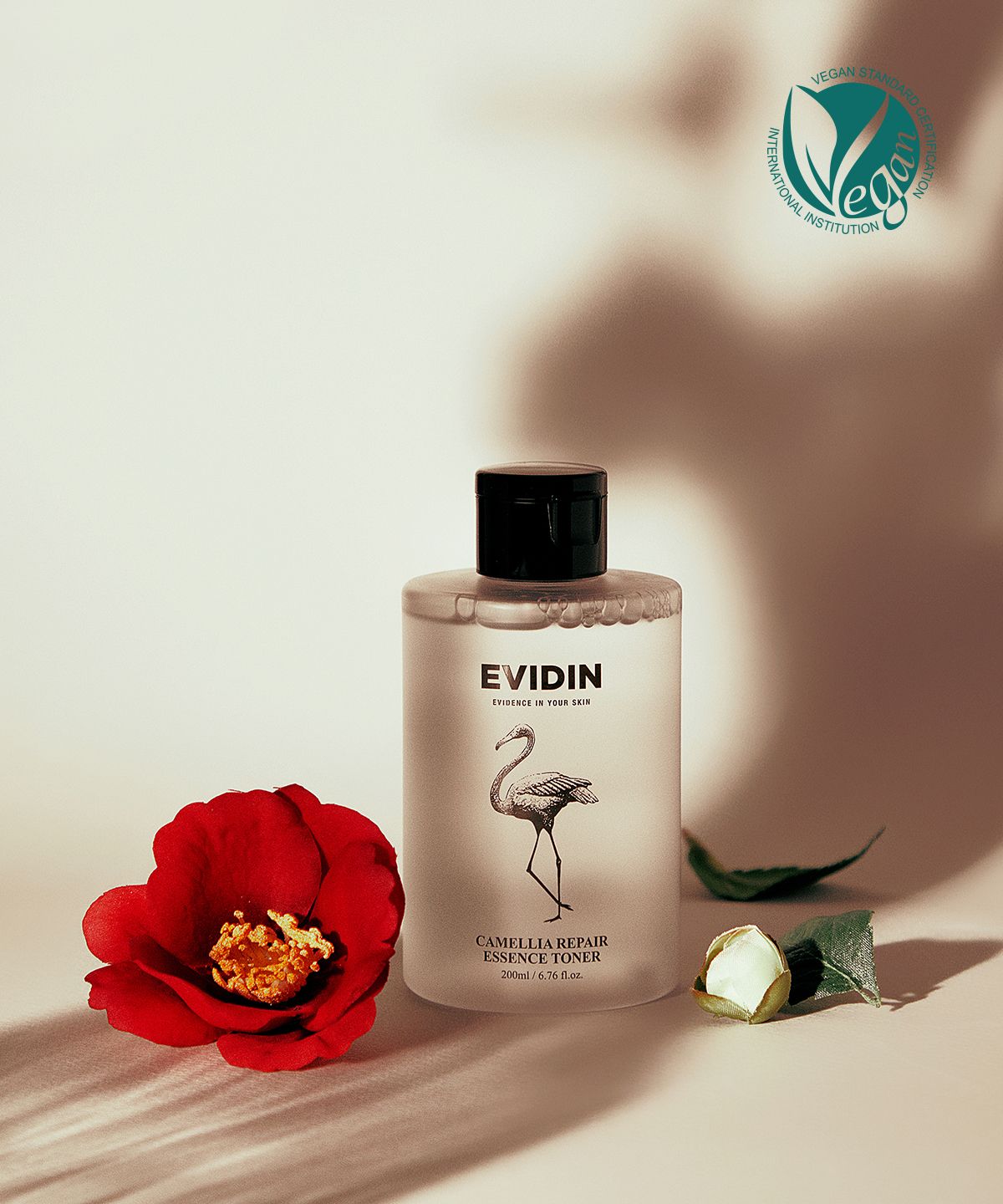 에비딘(EVIDENCE IN YOUR SKIN) 까멜리아 리페어 에센스 토너 200ml