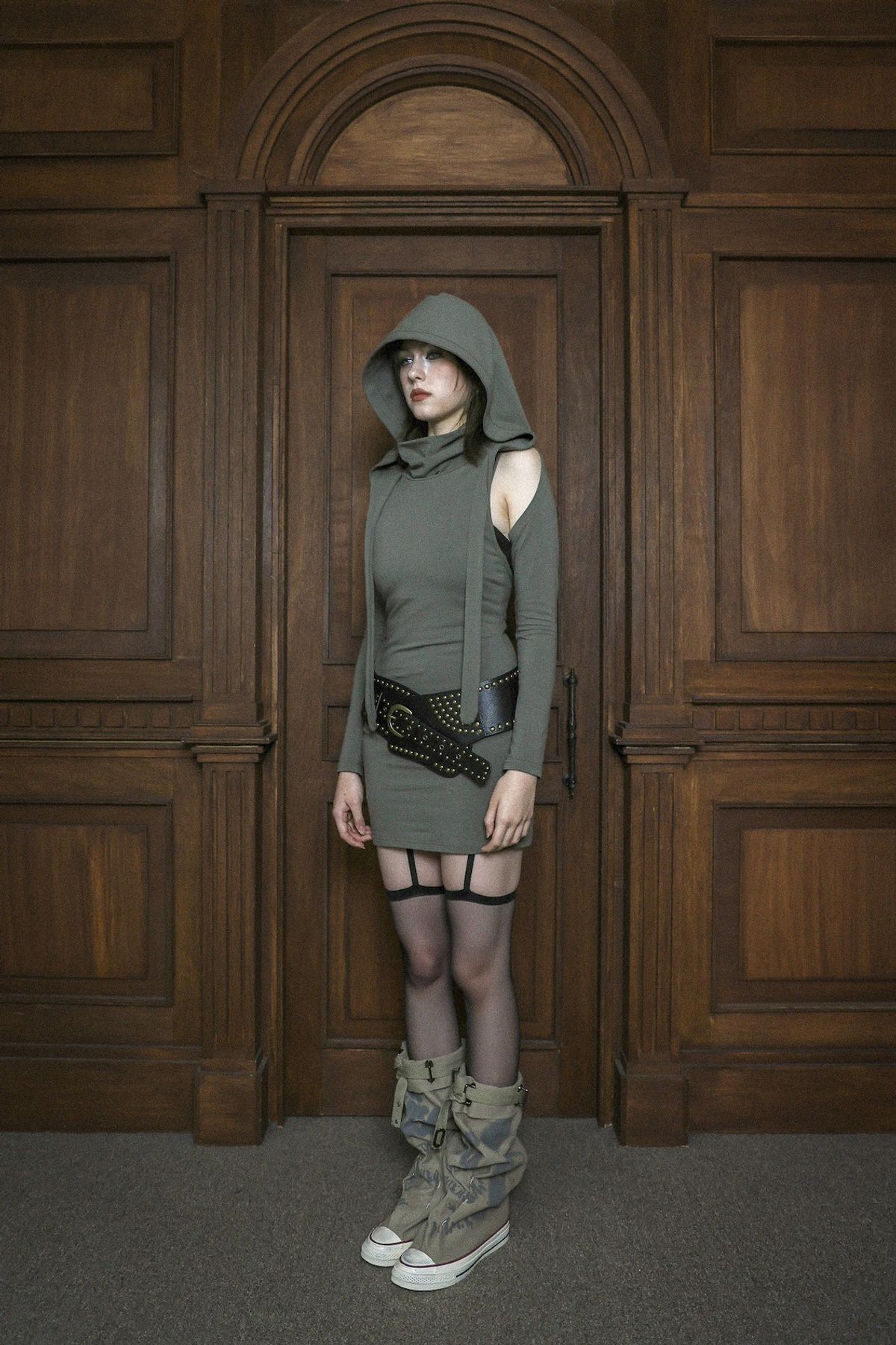 카이야(KAIYA) Akina dress - khaki