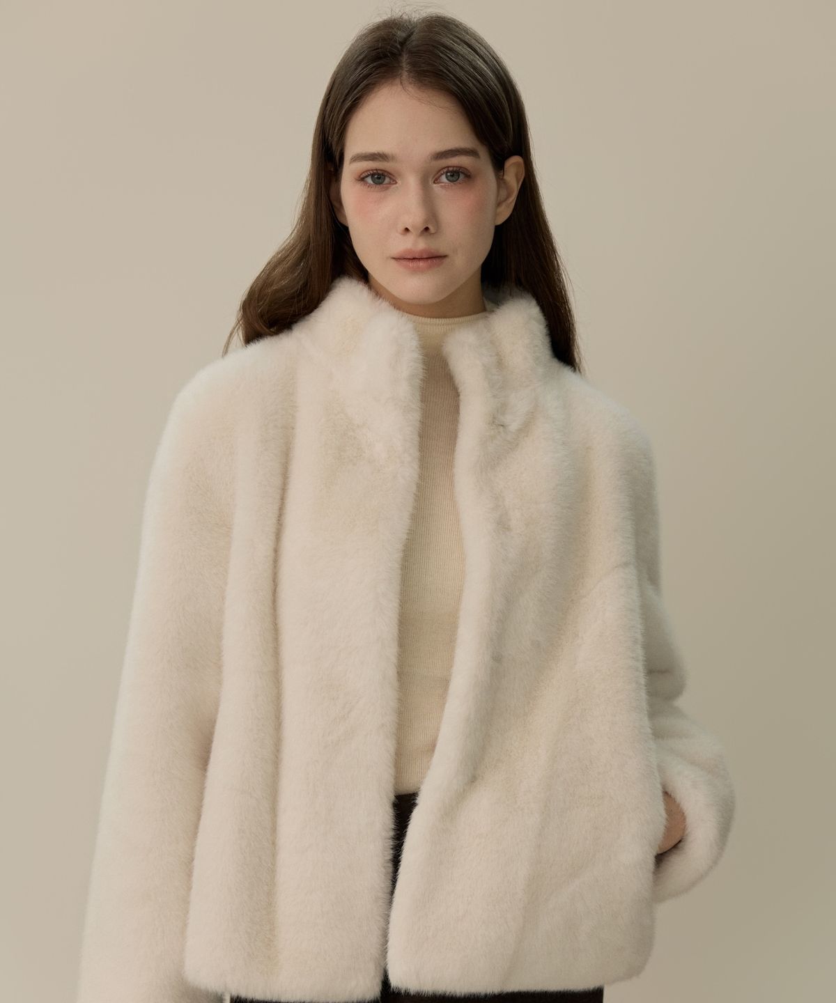 엘리오티(ELLIOTI) Fur Jacket_2Color